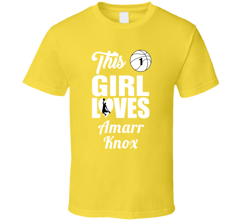 This Girl Loves Amarr Knox Alabama State Basketball Fan Gift T Shirt This Girl Loves Amarr Knox Alabama State Basketball Fan Gift T Shirt