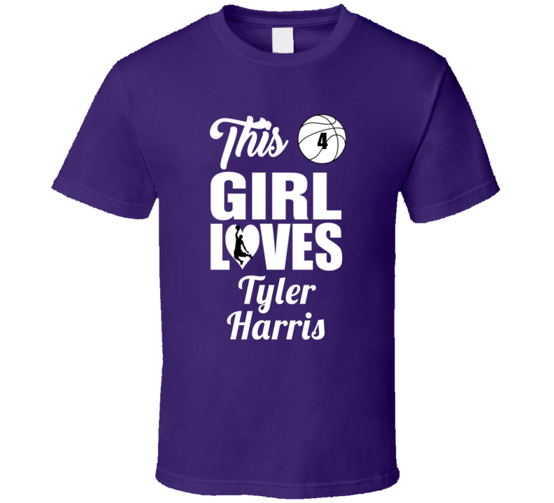 This Girl Loves Tyler Harris Western Carolina Basketball Fan Gift T Sh