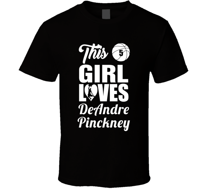This Girl Loves Deandre Pinckney Southern Miss Basketball Fan Gift T S