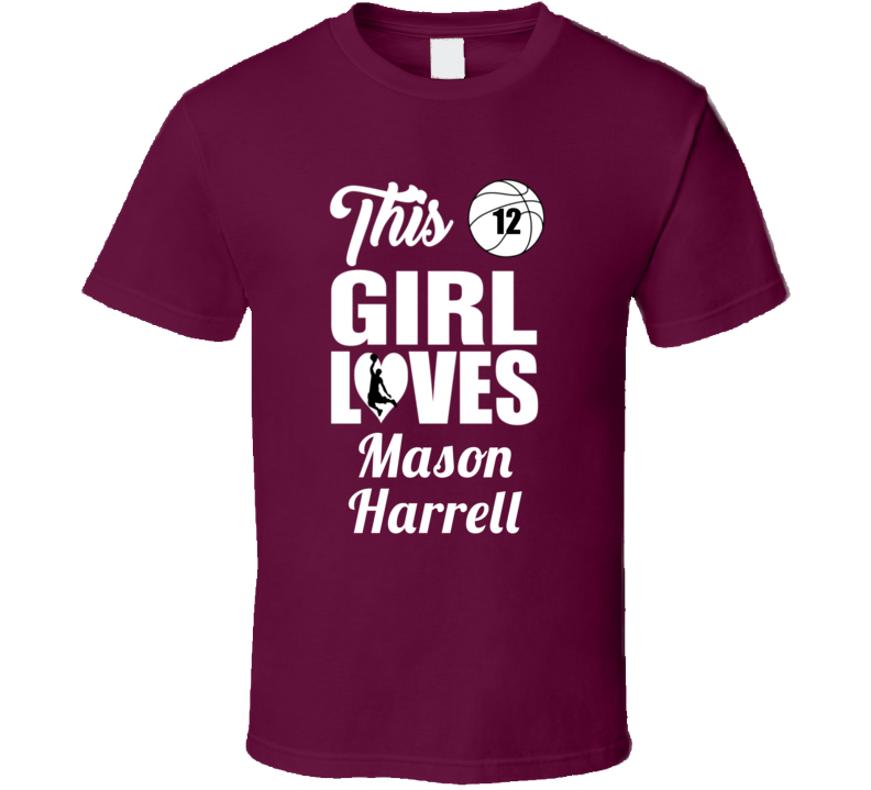 This Girl Loves Mason Harrell Texas A&amp;m- Commerce Basketball Fan G