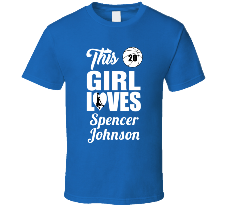 This Girl Loves Spencer Johnson Byu Basketball Fan Gift T Shirt This Girl Loves Spencer Johnson Byu Basketball Fan Gift T Shirt