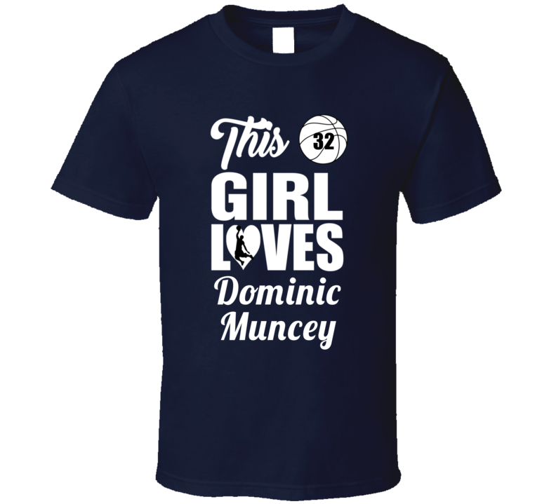 This Girl Loves Dominic Muncey San Diego Basketball Fan Gift T Shirt
