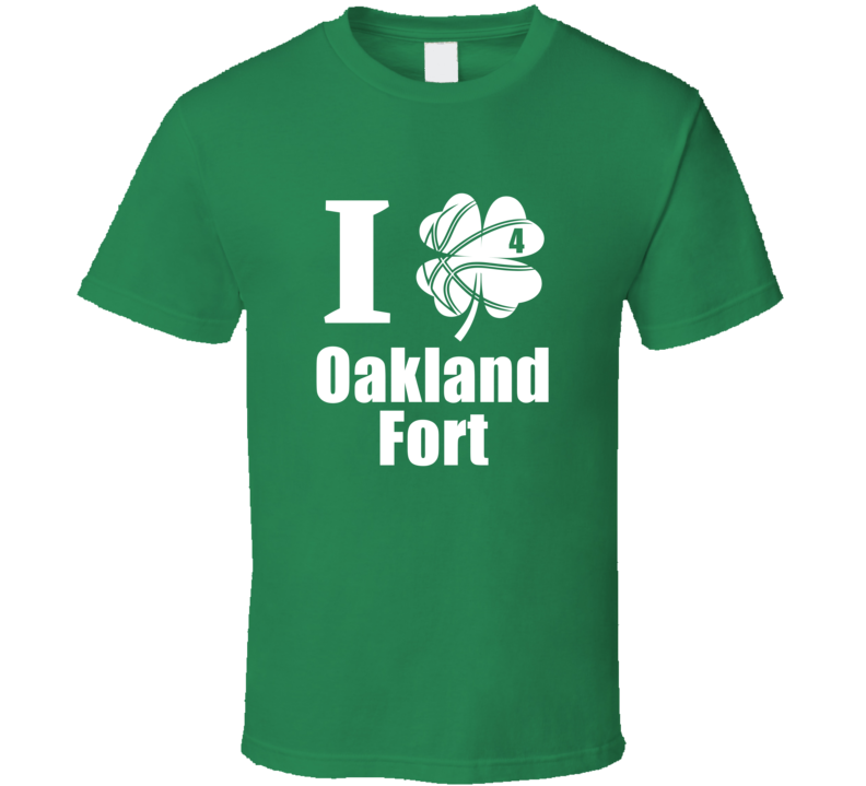 I Clover Oakland Fort St Patrick's Day Northern Arizona Basketball Fan