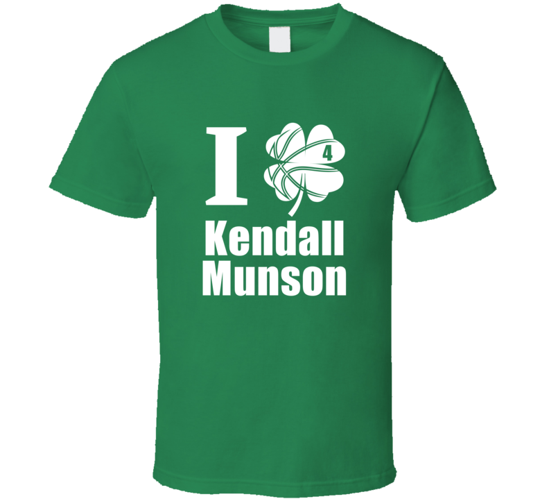 I Clover Kendall Munson St Patrick's Day Portland State Basketball Fan I Clover Kendall Munson St Patrick's Day Portland State Basketball Fan