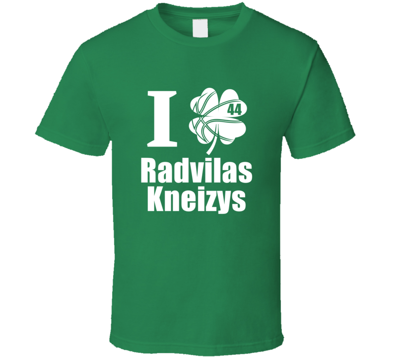 I Clover Radvilas Kneizys St Patrick's Day Longwood Basketball Fan Par