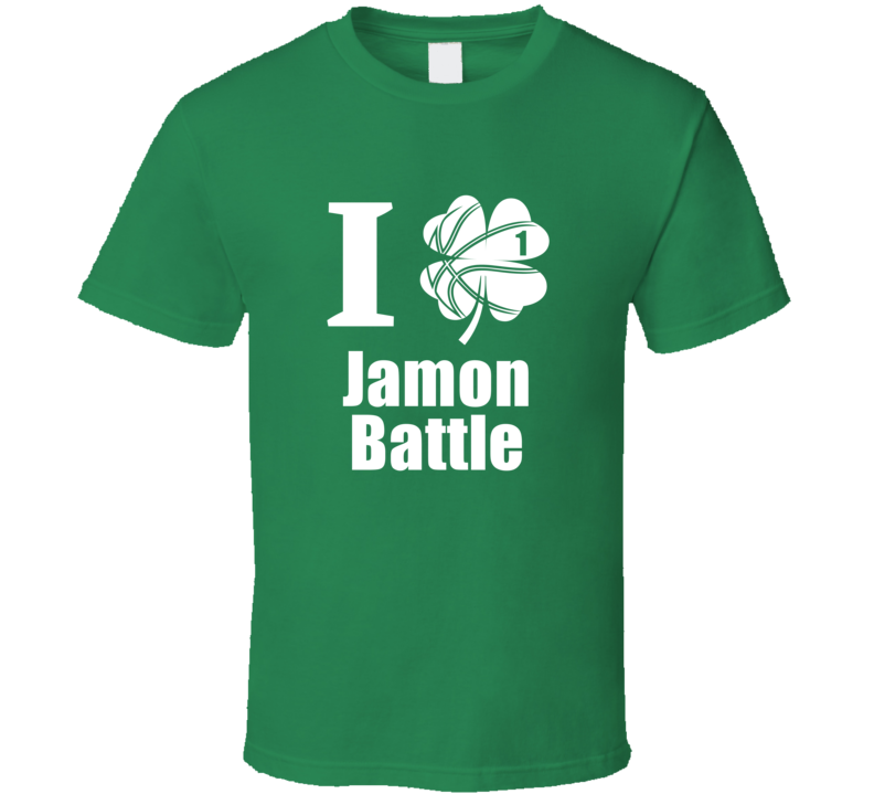 I Clover Jamon Battle St Patrick's Day Unc Asheville Basketball Fan Pa