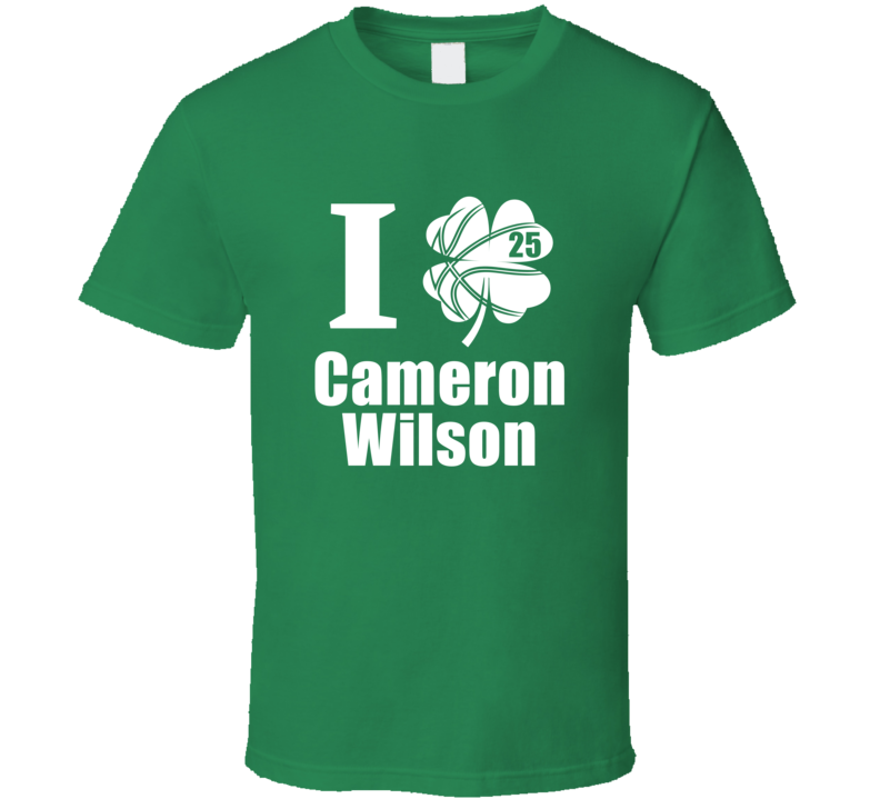 I Clover Cameron Wilson St Patrick's Day Florida International Basketb I Clover Cameron Wilson St Patrick's Day Florida International Basketb