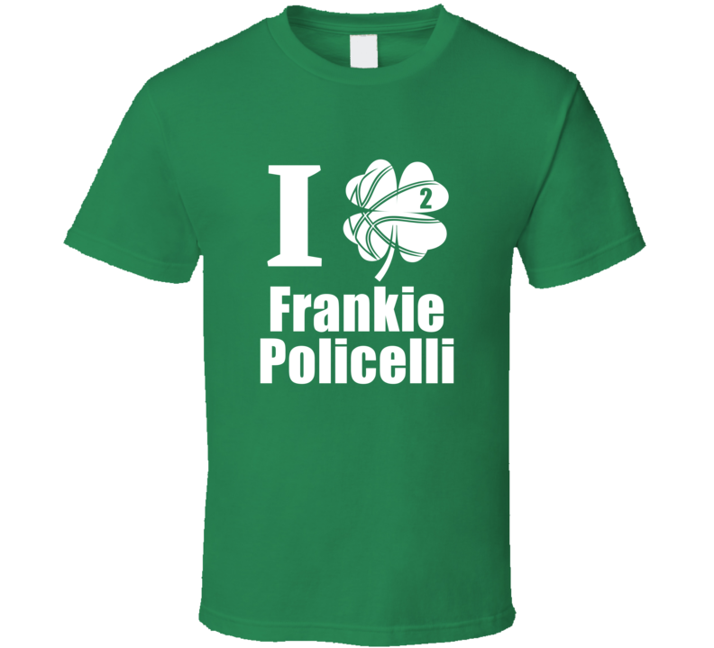 I Clover Frankie Policelli St Patrick's Day Stony Brook Basketball Fan