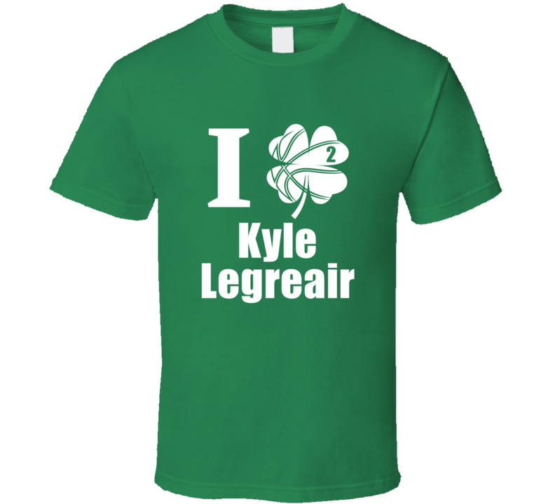 I Clover Kyle Legreair St Patrick's Day Detroit Mercy Basketball Fan P