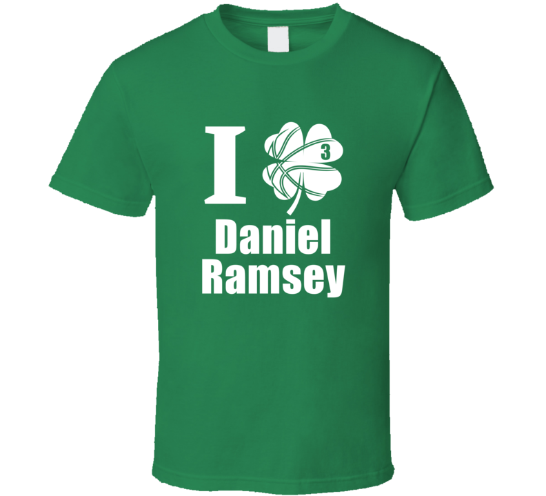 I Clover Daniel Ramsey St Patrick's Day Tennessee Tech Basketball Fan I Clover Daniel Ramsey St Patrick's Day Tennessee Tech Basketball Fan