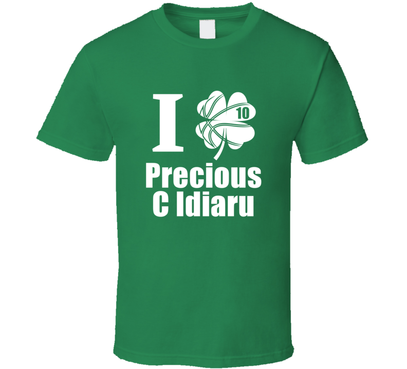 I Clover Precious C Idiaru St Patrick's Day Kansas City Basketball Fan