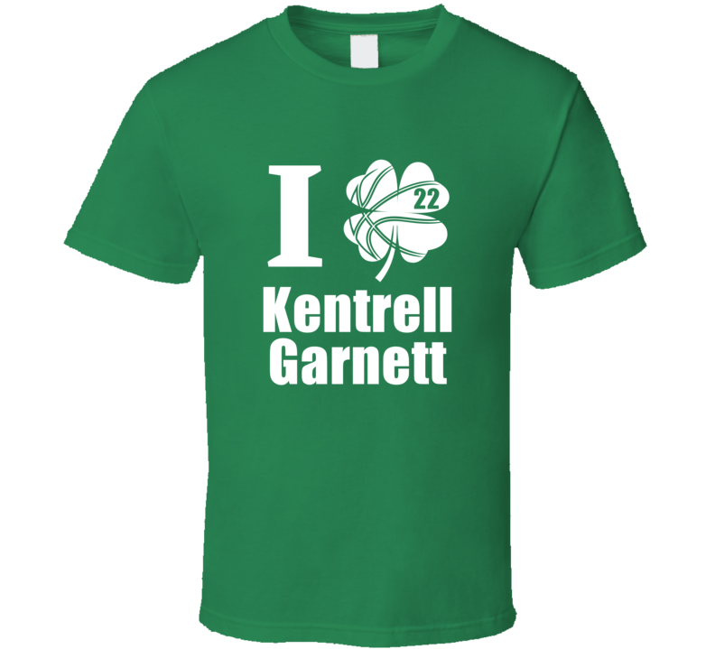 I Clover Kentrell Garnett St Patrick's Day Louisiana Basketball Fan Pa