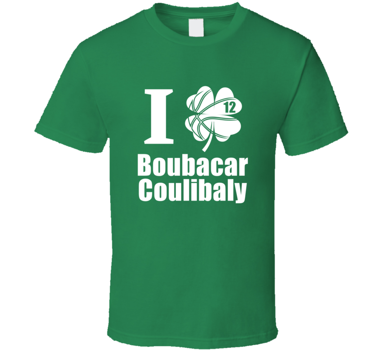 I Clover Boubacar Coulibaly St Patrick's Day Pepperdine Basketball Fan
