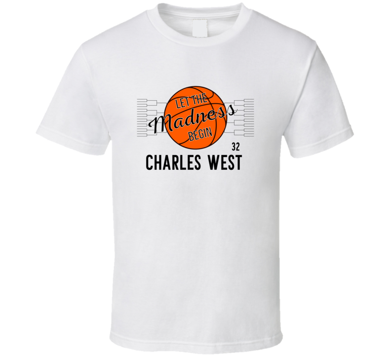 Charles West Let The Madness Begin Navy Basketball Fan Gift T Shirt Charles West Let The Madness Begin Navy Basketball Fan Gift T Shirt