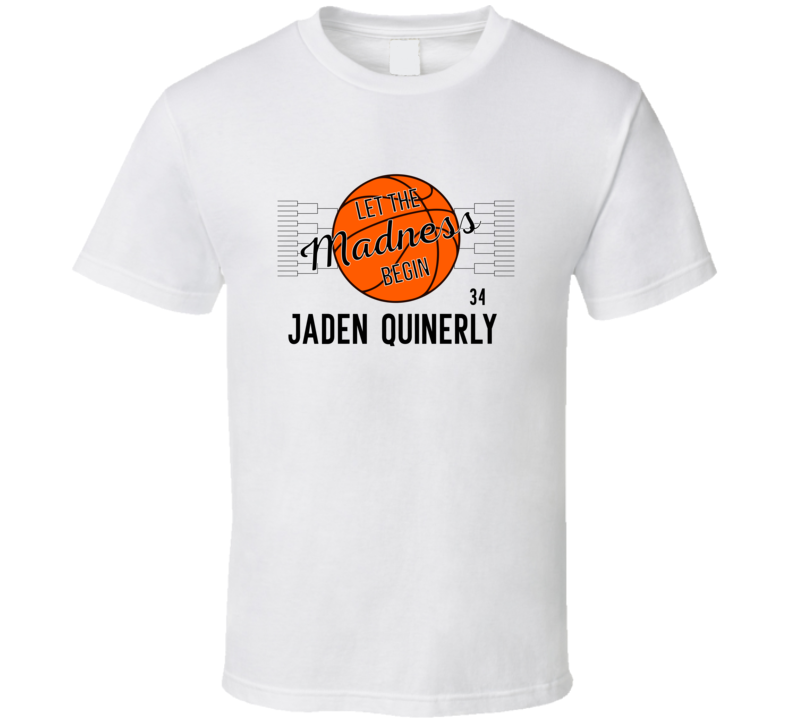 Jaden Quinerly Let The Madness Begin Alabama Basketball Fan Gift T Shi Jaden Quinerly Let The Madness Begin Alabama Basketball Fan Gift T Shi