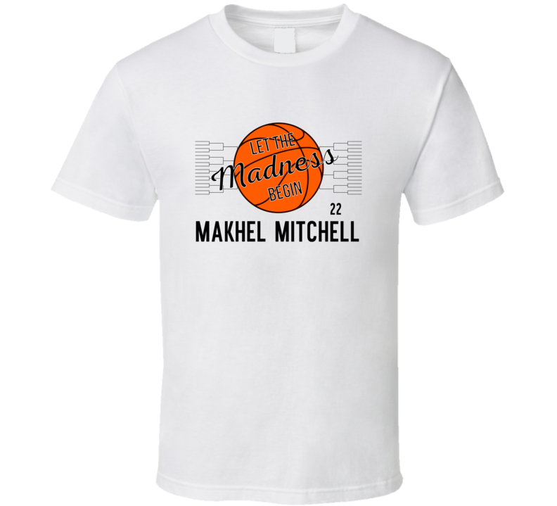 Makhel Mitchell Let The Madness Begin Arkansas Basketball Fan Gift T S Makhel Mitchell Let The Madness Begin Arkansas Basketball Fan Gift T S
