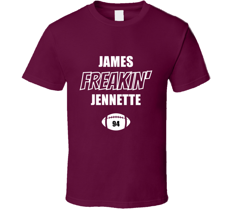 James Freakin Jennette Virginia Tech Football Fan Present Gift T Shirt