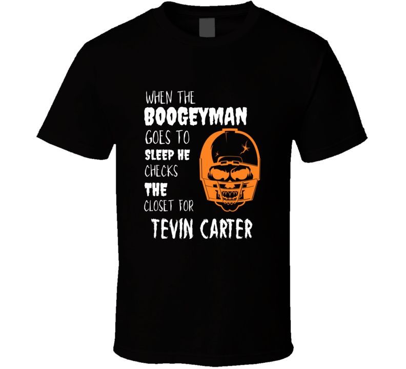 Tevin Carter Memphis Football Boogeyman Halloween Costume Fan Gift T S