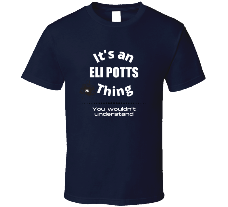 Eli Potts Thing You Wouldn't Understand Tulsa Football Fan Present Gif