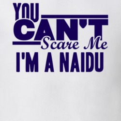 You Cant Scare Me Im A Naidu Last Name T Shirt 10572638