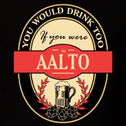 Drink If You Are An Aalto Funny Beer Party Label Inspired T Shirt 12099372