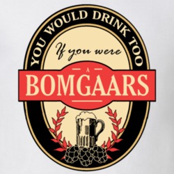 Drink If You Are A Bomgaars Funny Beer Party Label Inspired T Shirt 12155620