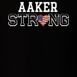 Aaker Strong American Pride Family Last Name Cool T Shirt 32007713