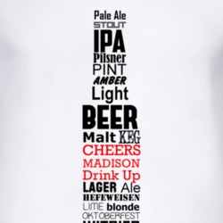 Madison Cheers Drink Up Beer Bottle T Shirt 5124125