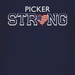 Picker Last Name Strong American T Shirt 5213061