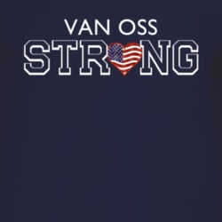 Van Oss Last Name Strong American T Shirt 5289364