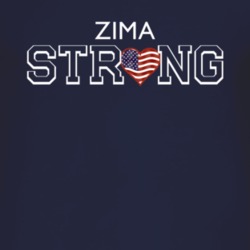 Zima Last Name Strong American T Shirt 5310383