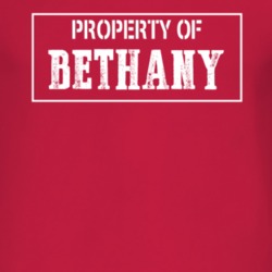 Property Of Bethany Popular First Name T Shirt 5566182