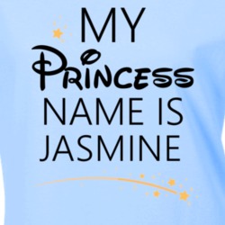 My Princess Name Is Jasmine Cartoon Princess Inspired T Shirt 5803968
