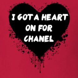 Heart On For Chanel Simple Plan Inspired Valentines T Shirt 6794598