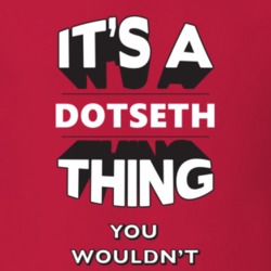 Its A Dotseth Thing Fun Graphic Personalized Name T Shirt 9309364