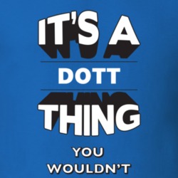 Its A Dott Thing Fun Graphic Personalized Name T Shirt 9309366