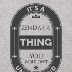 Its A Zendaya Thing Beer Label Inspired Name T Shirt 9478132