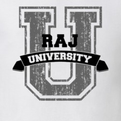 Raj University Funny Name T Shirt 9713884