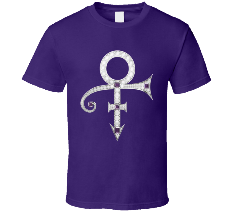 Prince Music Legend Symbol Logo RIP Memorial Fan T Shirt Prince Music Legend Symbol Logo RIP Memorial Fan T Shirt