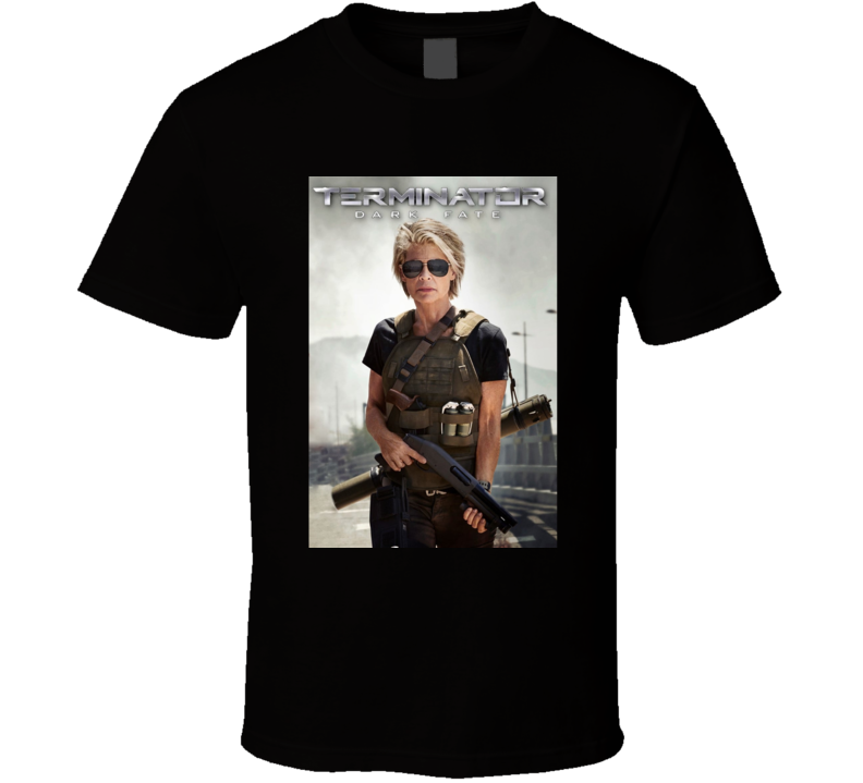 Terminator Dark Fate Cool Movie Fan Poster T Shirt