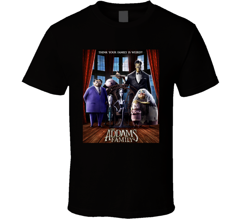 The Addams Family Cool Movie Fan Poster T Shirt