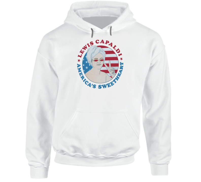 Lewis Capaldi America's Sweetheart Funny Sunglasses Album Us American Chart Topper Hoodie