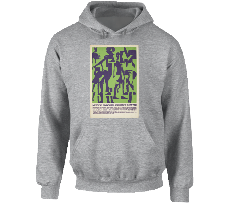 Merce Cunningham And Dance Company Cool Retro Hoodie