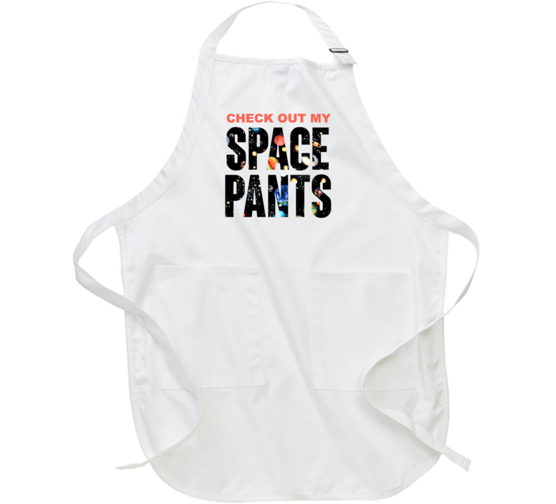 Check Out My Space Pants Funny Snl Gwen Stefani And Peter Dinklage Apron