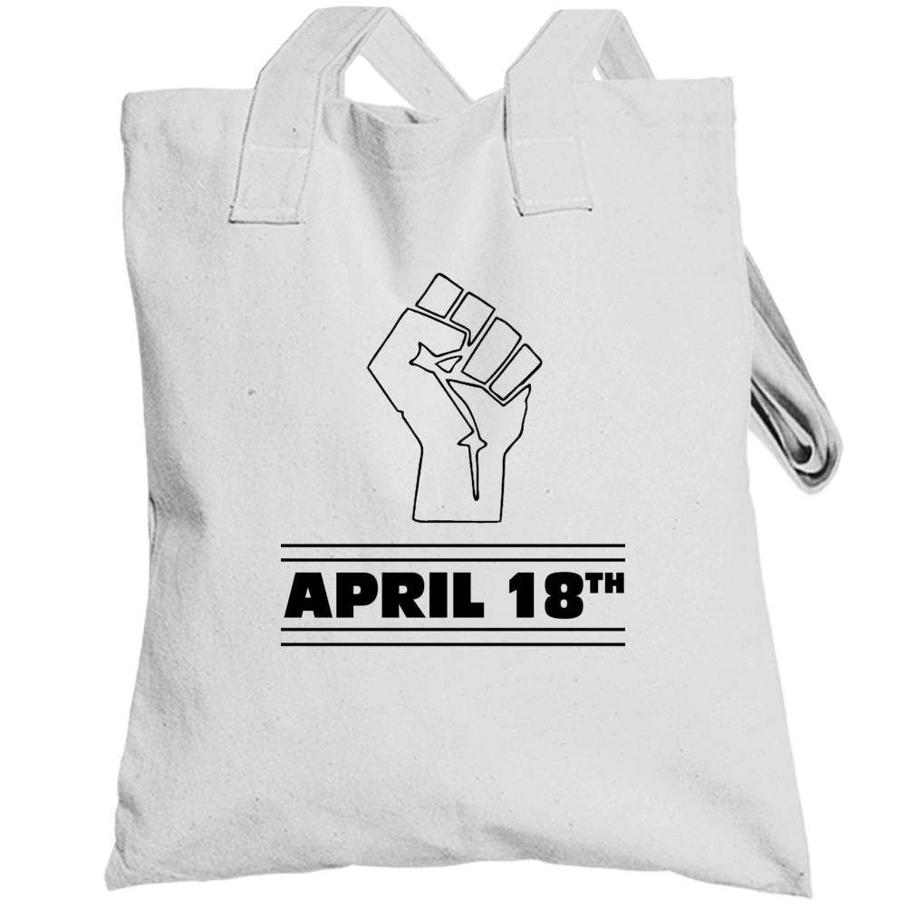 April 18th Jim Jefferies Stand Up Comedy National Anal Sex Day Fist Bump Funny Totebag