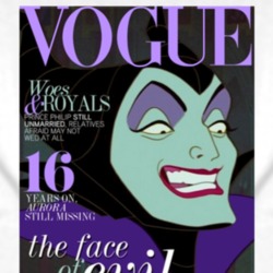 Maleficent Vogue Parody T Shirt 1724153