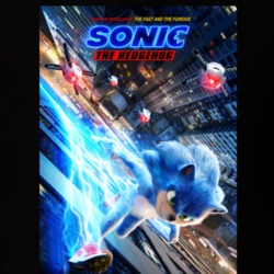 Sonic The Hedgehog Cool Movie Fan Poster T Shirt 36153110
