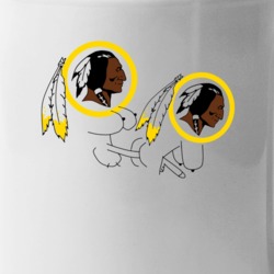 Washington Red Skins Parody South Park Funny Eric Cartman Mug 37187642