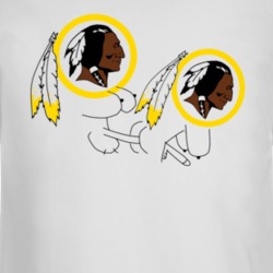 Washington Red Skins Parody South Park Funny Eric Cartman Long Sleeve 37188330
