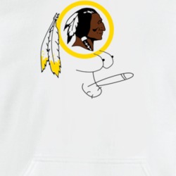 One Washington Red Skins Parody South Park Funny Eric Cartman Hoodie 37189780
